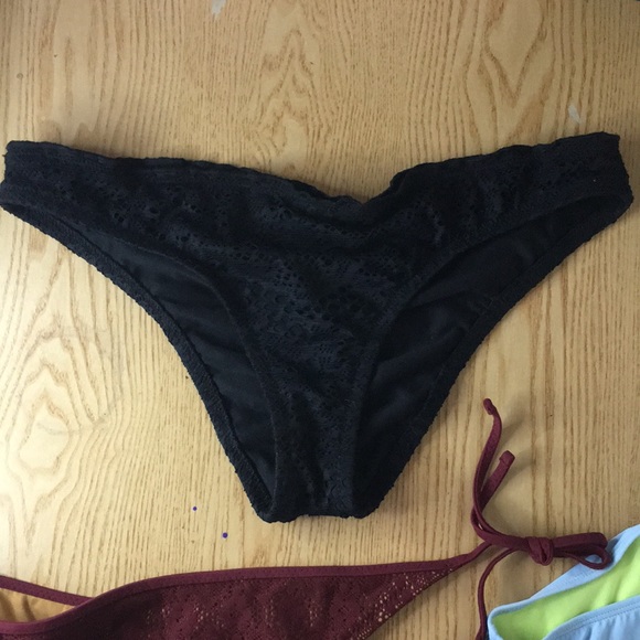 New Bikini Bottoms Choose From 4 Designs Crochet String All Size XL - Picture 5 of 12